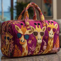 Travel Bag with Giraffe Padding