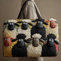 Padded Travel Bag - Stylish Sheep