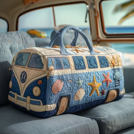 Padded Travel Bag Hippie Van Beach