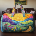 Quilted Travel Bag - Golden Horizon
