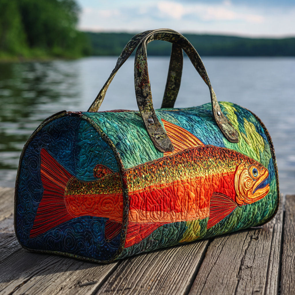 Quilted Travel Bag - Golden Trout