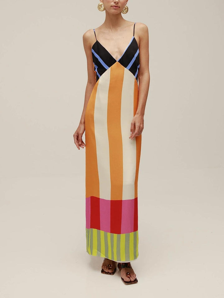 Elsa - Multicolour Maxi Dress
