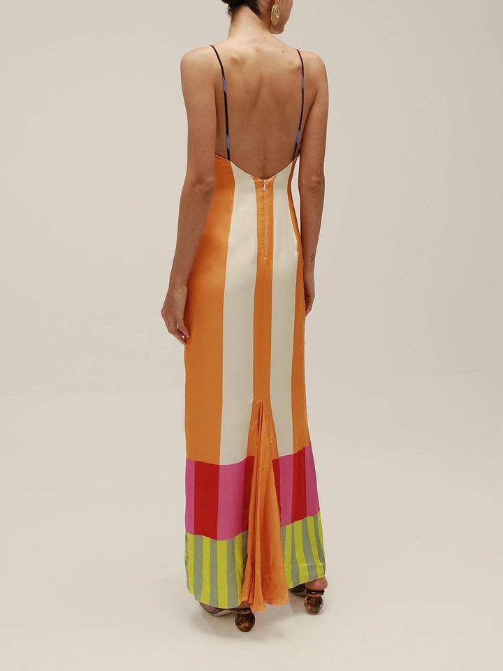 Elsa - Multicolour Maxi Dress