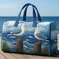 Quilted Travel Bag - Port Seagulls