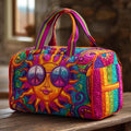 Quilted Travel Bag - Hippie Sun