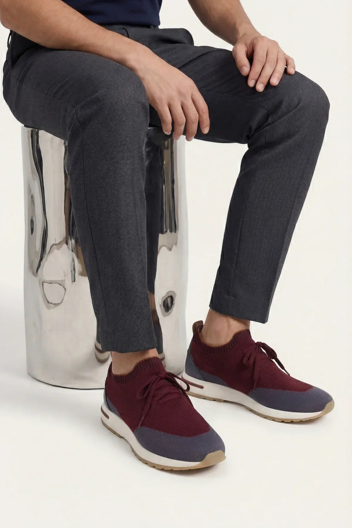 Zurich Sneaker - Burgundy