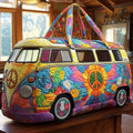 Quilted Travel Bag - Multicolored Van