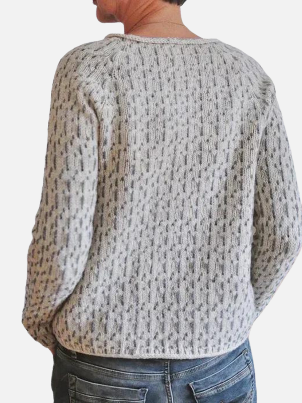 Mette | Casual Knit Sweater with Round Neck for Spring