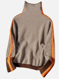 Susanne | Patterned Roll Neck Jumper