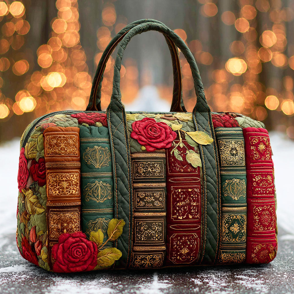 Quilted Travel Bag - Enchanted Books