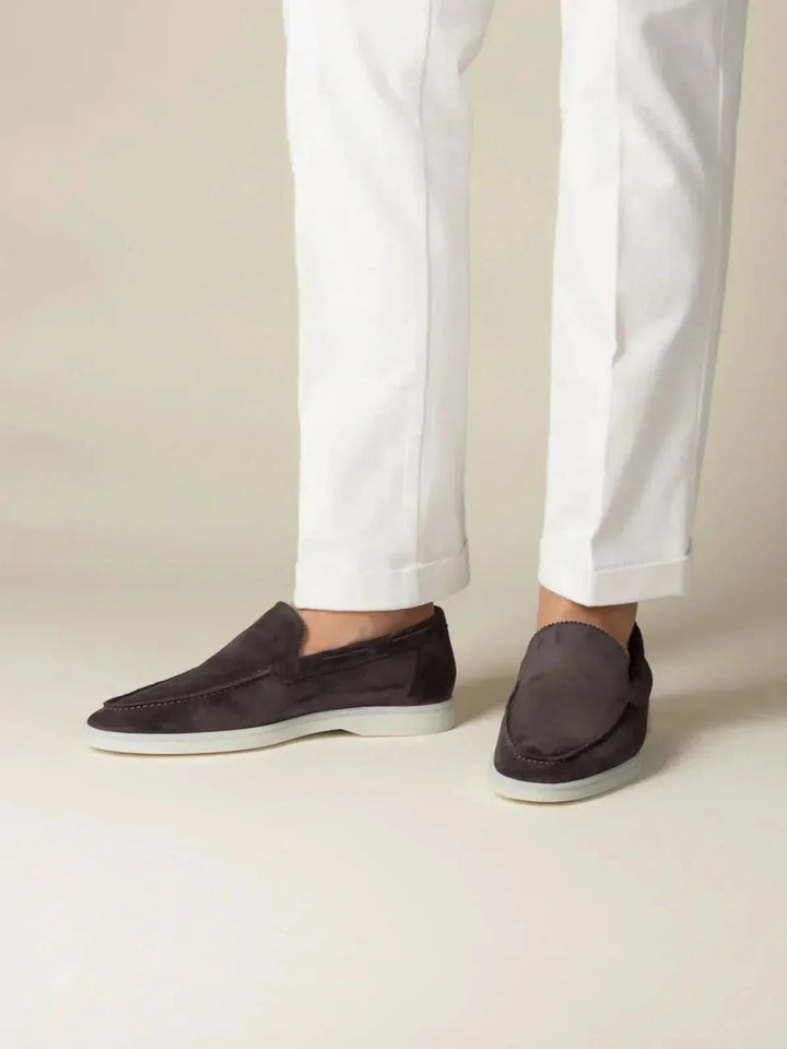 Classic Suede Loafer Brown