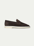Classic Suede Loafer Brown