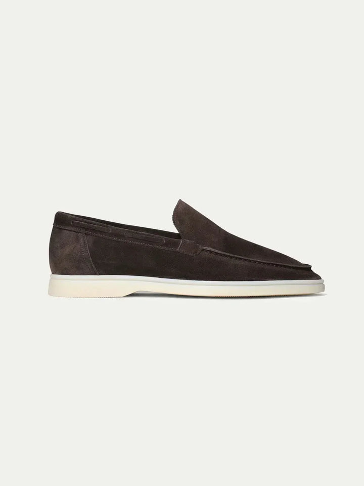 Classic Suede Loafer Brown