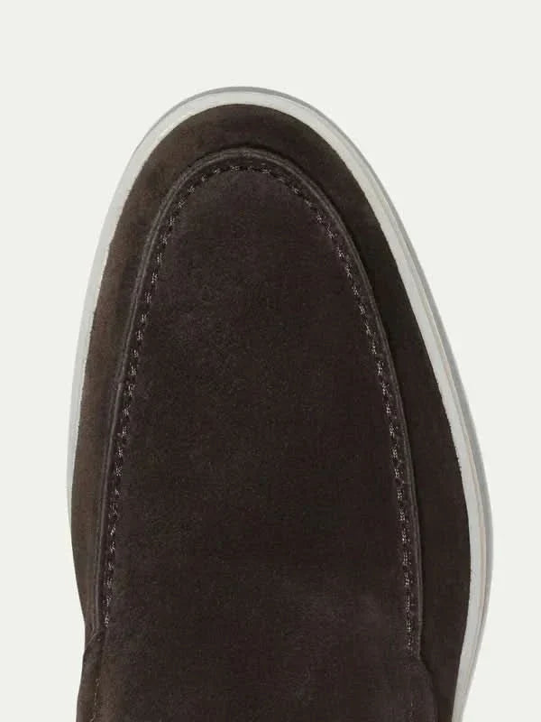 Classic Suede Loafer Brown