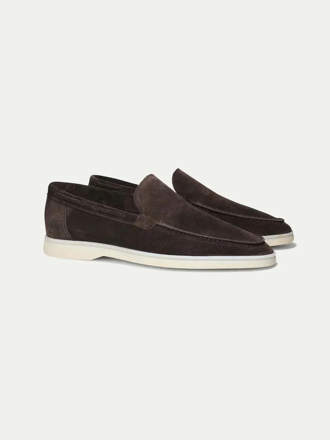 Classic Suede Loafer Brown