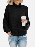 Anna | Oversized Roll Neck Jumper in Chunky Knit
