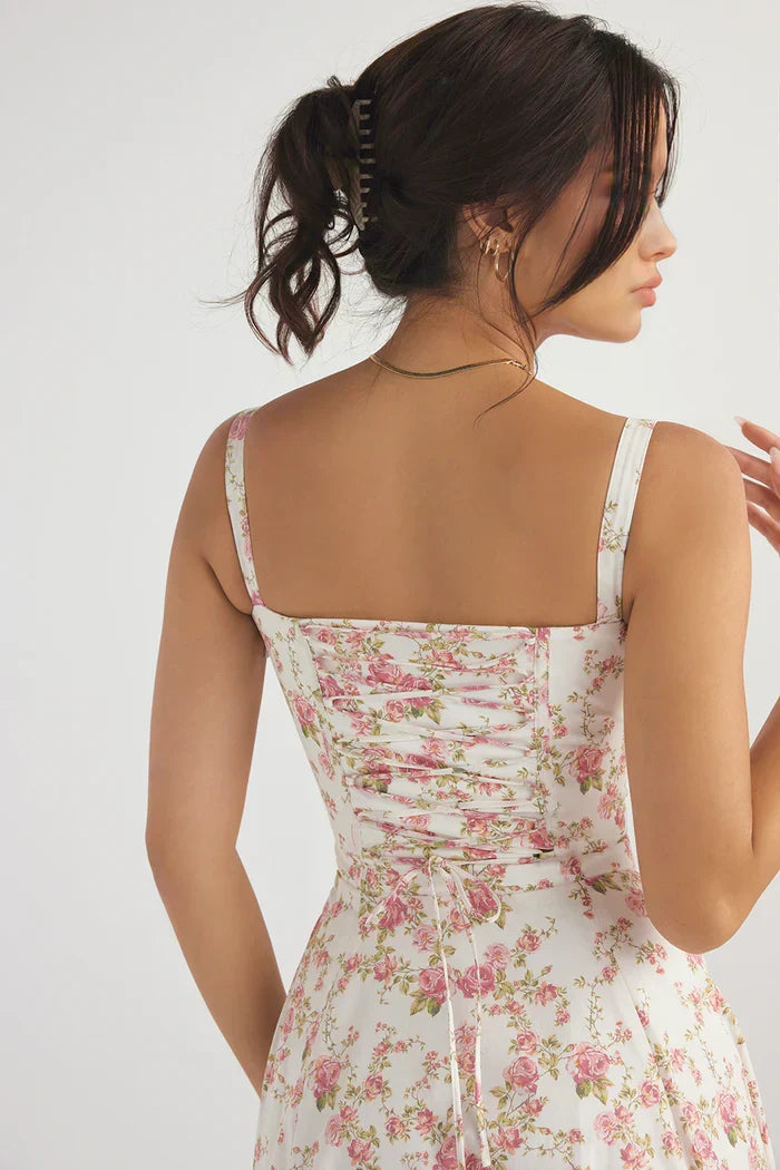 AURORA - CORSET MIDI DRESS