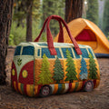 Quilted Travel Bag - Retro Van II