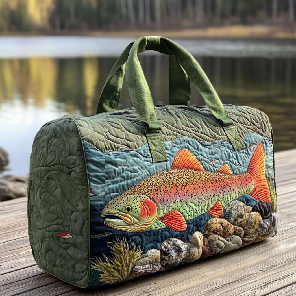 Quilted Travel Bag - Fishing Spirit