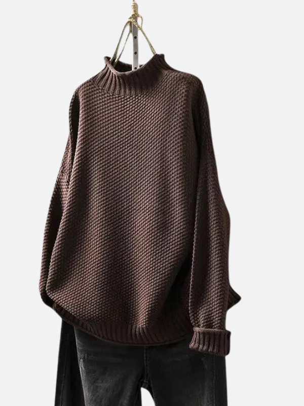 Karen | Roll Neck Jumper in Soft Chunky Knit