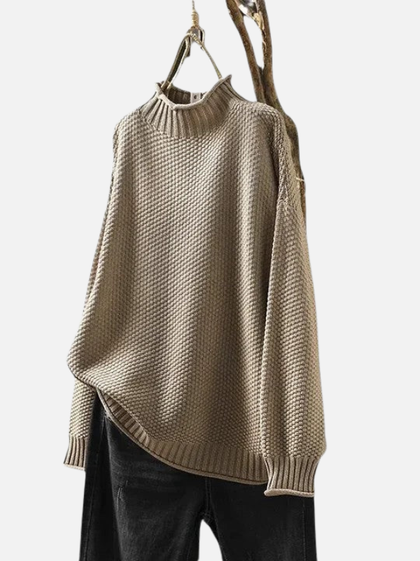 Karen | Roll Neck Jumper in Soft Chunky Knit
