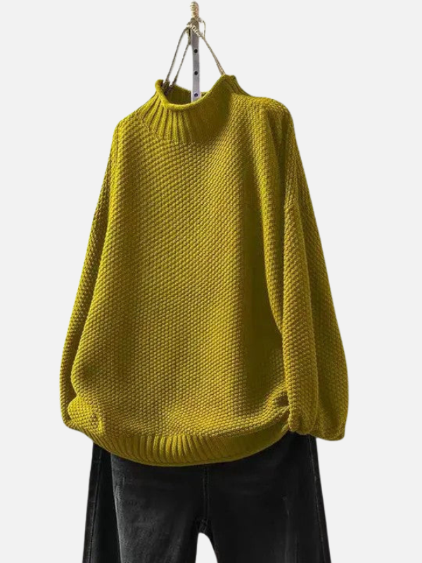 Karen | Roll Neck Jumper in Soft Chunky Knit
