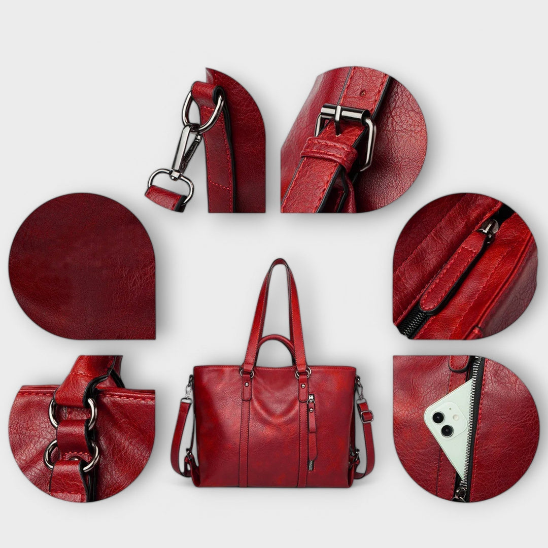 Zephyra - Large Leather Handbag
