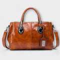 Lyrielle - Elegant Leather Duffle Bag