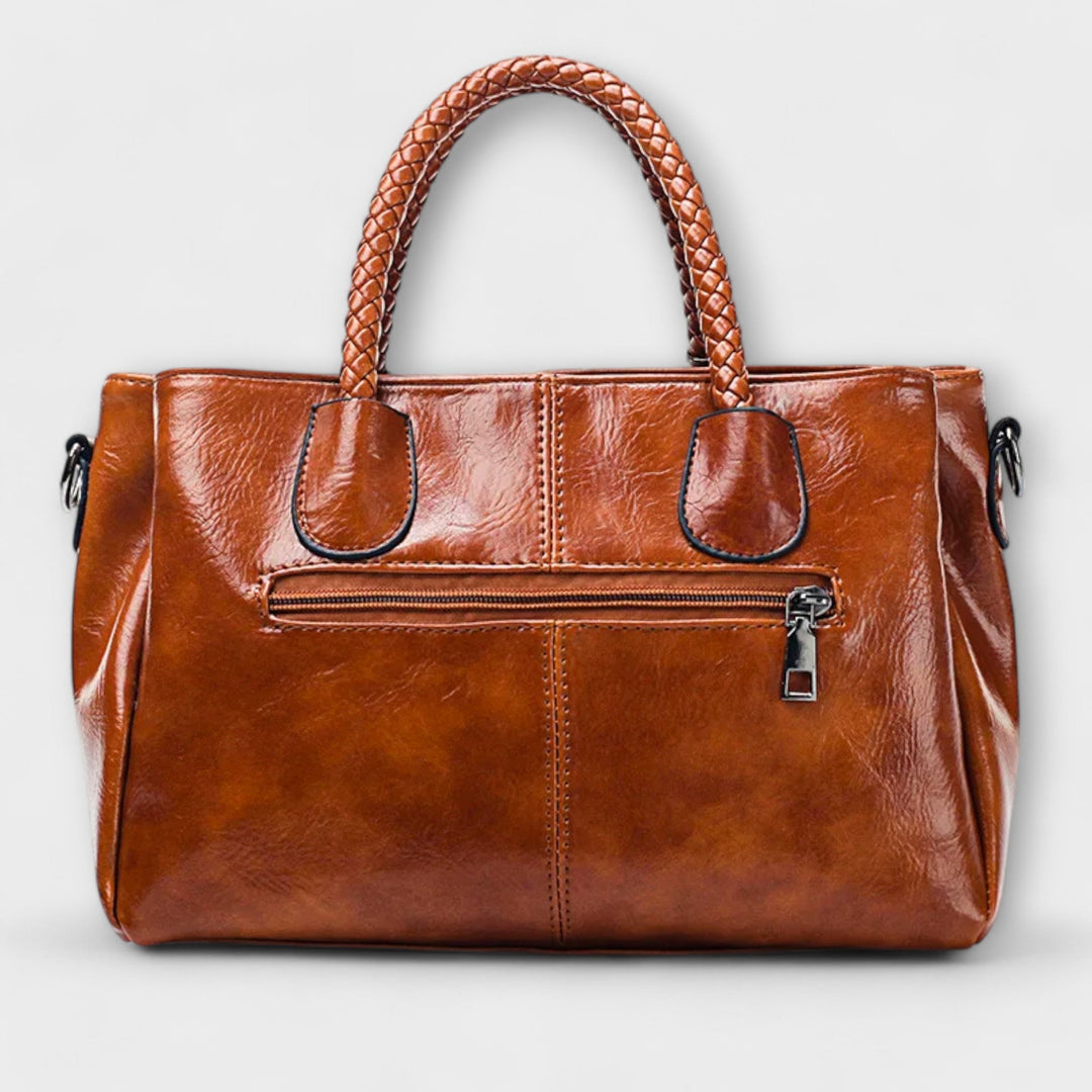 Lyrielle - Elegant Leather Duffle Bag