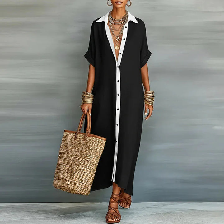 Anastasa™ | Long Shirt Dress
