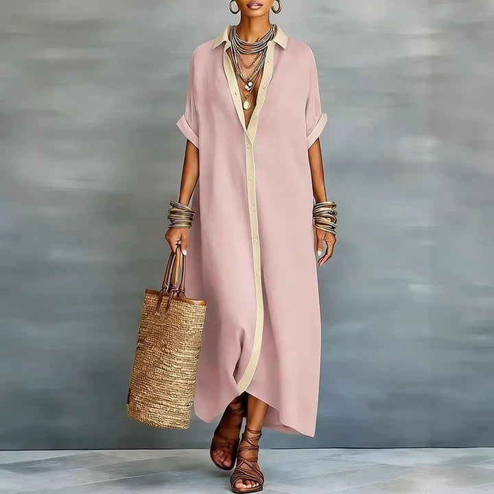 Anastasa™ | Long Shirt Dress