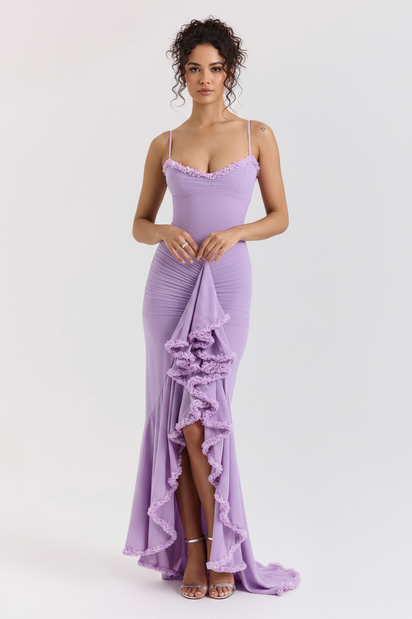 Edith - Charming Ruffled Dress