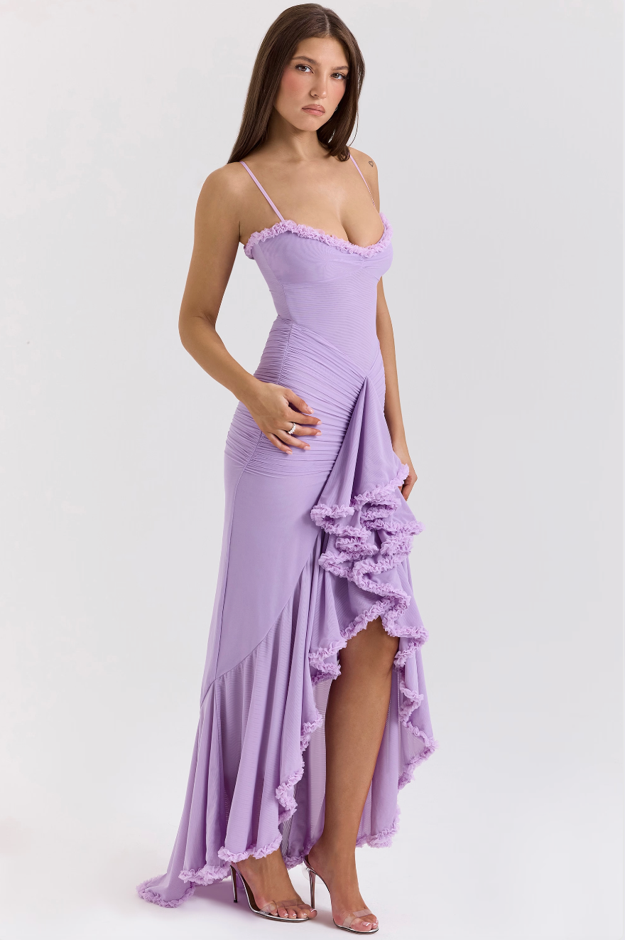 Edith - Charming Ruffled Dress