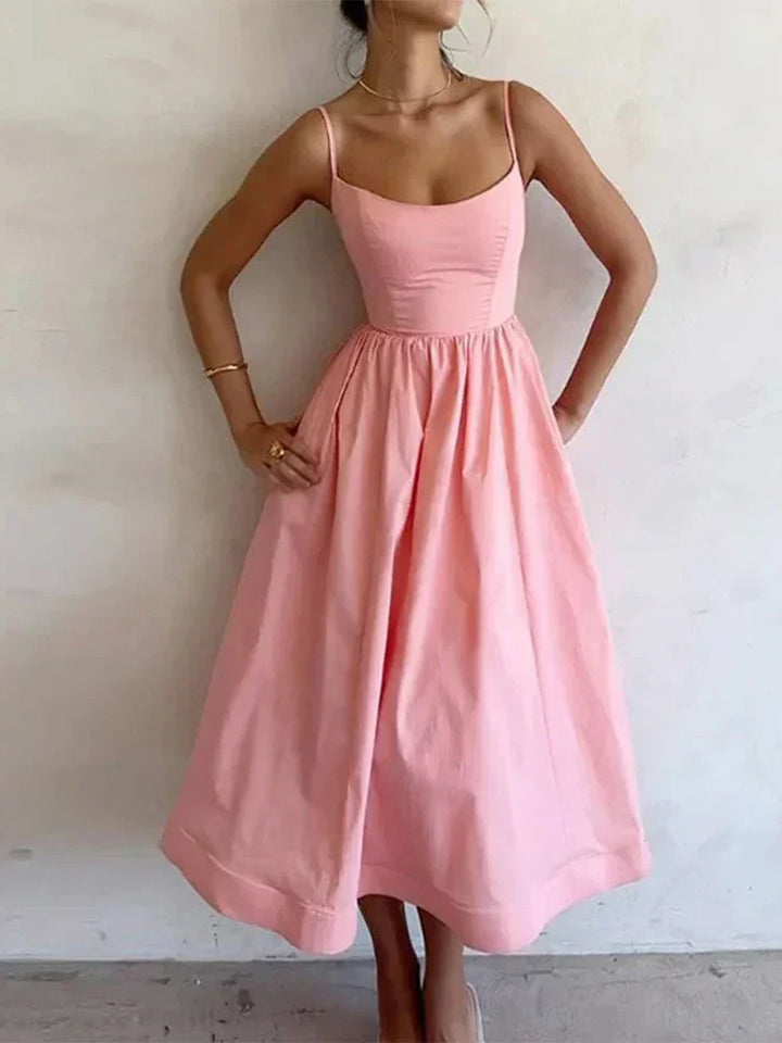 Jovie - Midi Dress with Straps