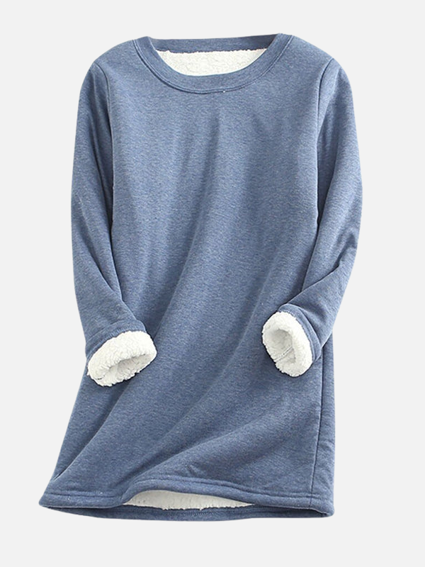 Kirsten | Sherpa-Fleece Sweatshirt in Soft Fleece