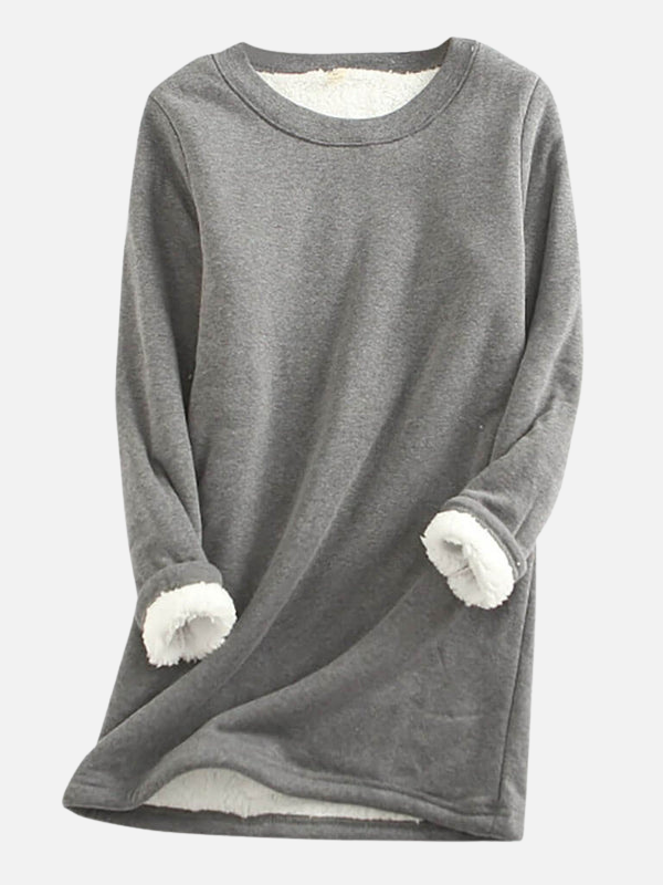 Kirsten | Sherpa-Fleece Sweatshirt in Soft Fleece