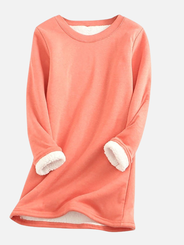 Kirsten | Sherpa-Fleece Sweatshirt in Soft Fleece