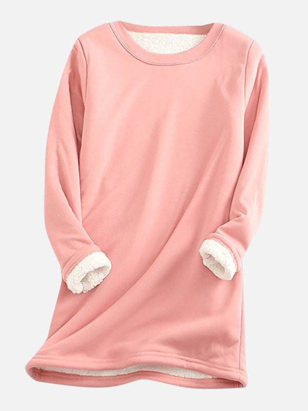 Kirsten | Sherpa-Fleece Sweatshirt in Soft Fleece