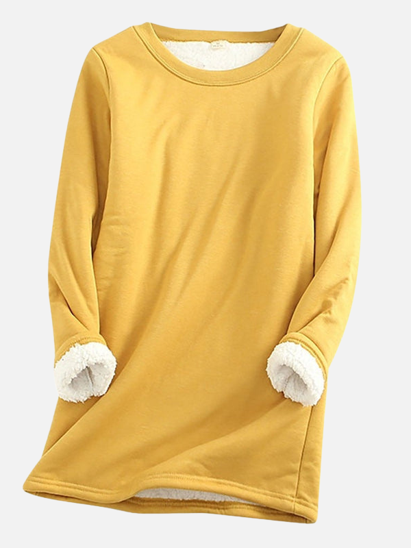 Kirsten | Sherpa-Fleece Sweatshirt in Soft Fleece