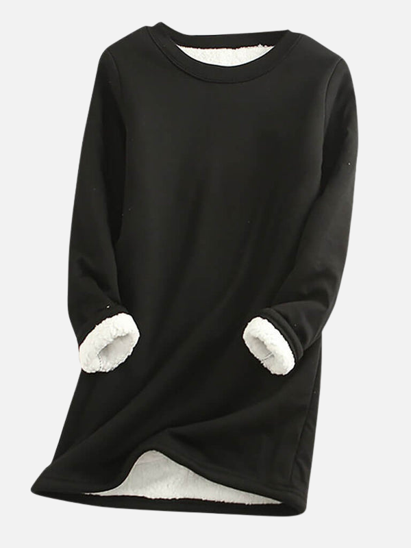 Kirsten | Sherpa-Fleece Sweatshirt in Soft Fleece