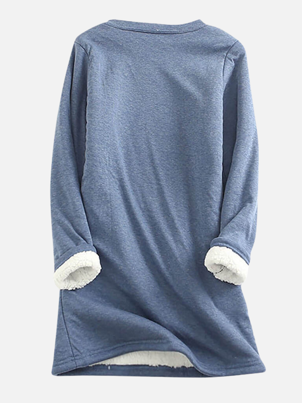 Kirsten | Sherpa-Fleece Sweatshirt in Soft Fleece