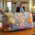 Quilted Travel Bag - Shells