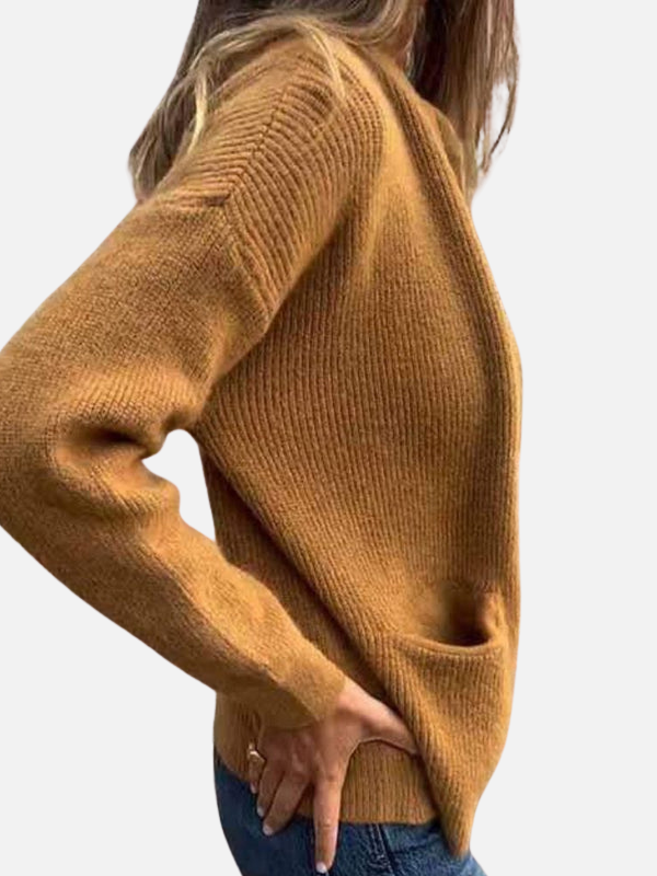Karen | Zip-Up Cardigan with Pockets