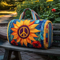 Quilted Travel Bag - Sun and Peace