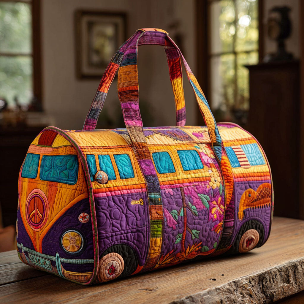 Quilted Travel Bag - Vintage Travel Inspiration