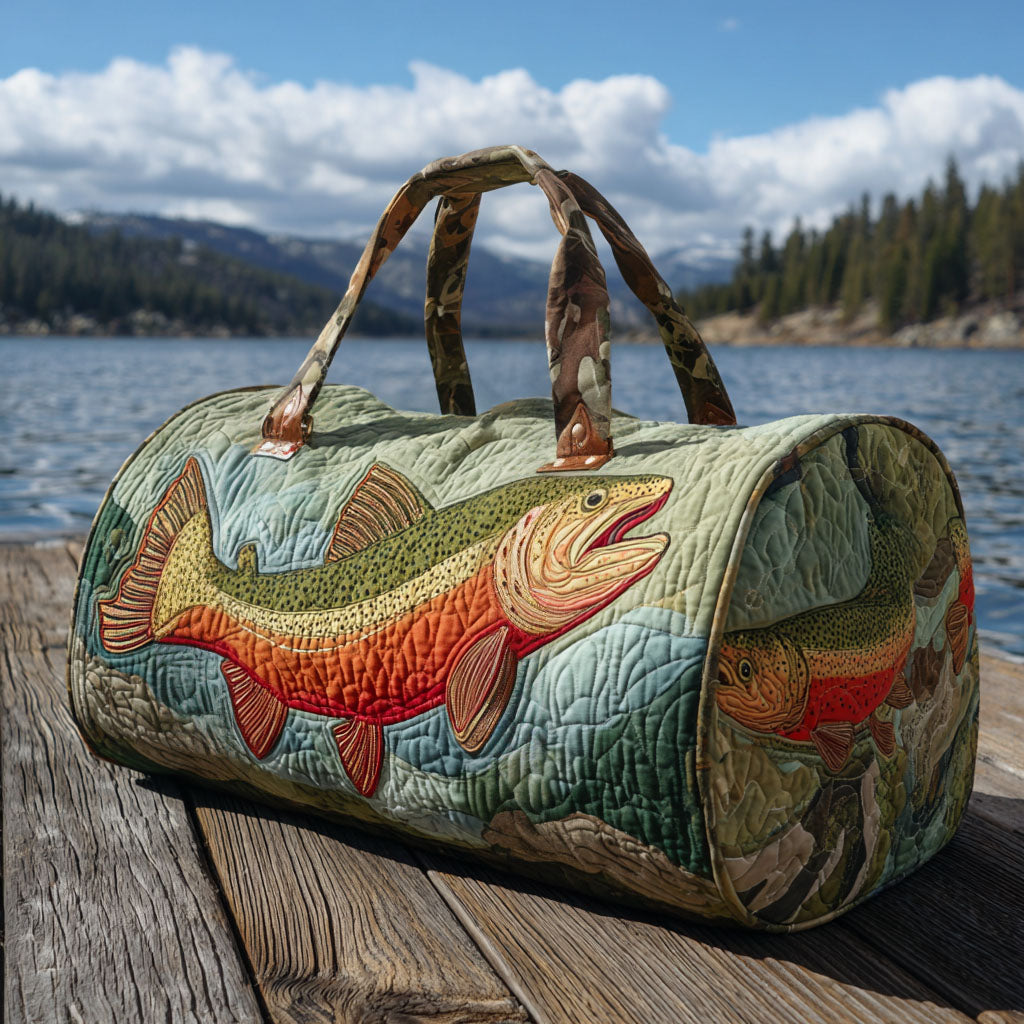 Quilted Travel Bag - Trout