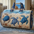 Quilted Travel Bag - Marine Turtle II