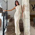 Cristina - Long Dress with Shoulder Straps