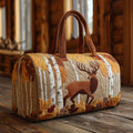 Quilted Travel Bag - Wild Trails