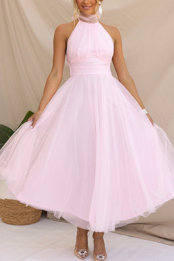 Phoebe - Midi Dress with Long Skirt